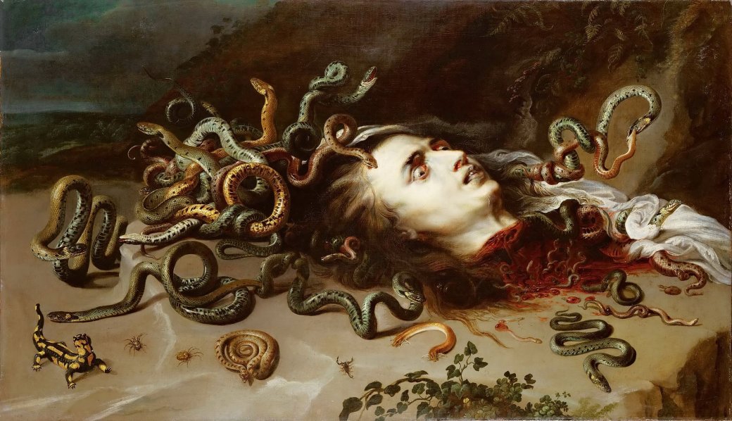 Картина «Голова Медузы», Рубенс