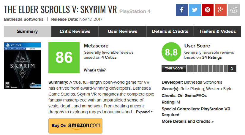 «Просто фантастика!» Опубликованы первые отзывы критиков на Skyrim VR — фото 2