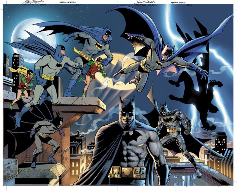 Галерея Галерея. 40+ обложек юбилейного тысячного выпуска Detective Comics с Бэтменом. На любой вкус! - 10 фото