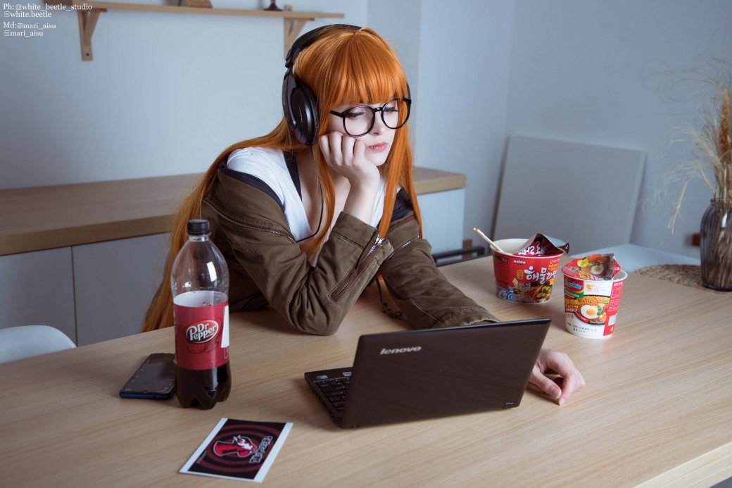 Модель снялась в образе милой Сакуры из Persona 5 — изображение 4