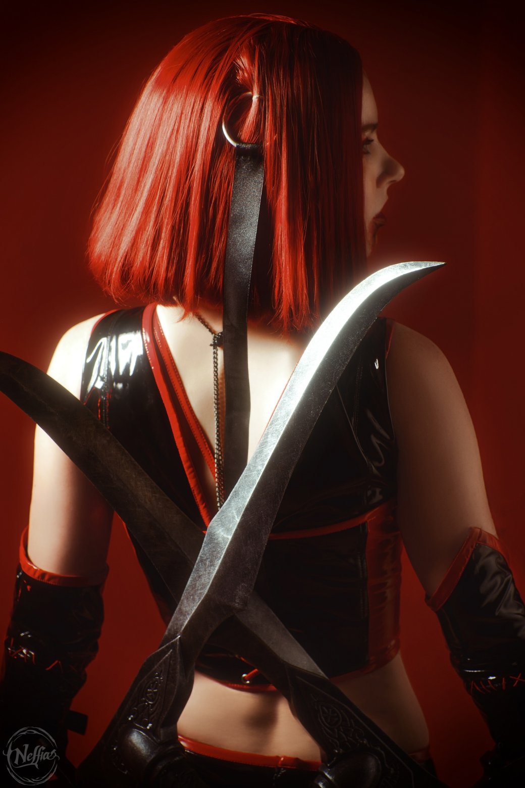 Модель перевоплотилась в стильную Рейн из серии BloodRayne — изображение 2