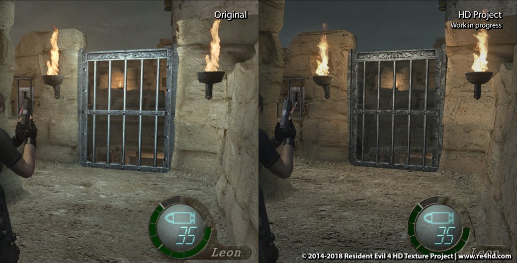 Галерея Фанатский HD-ремастер Resident Evil 4 уже доступен для скачивания. Разница налицо! - 5 фото