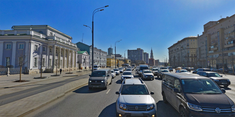 Галерея Москва на карантине: галерея необычных фотографий пустых улиц столицы - 2 фото