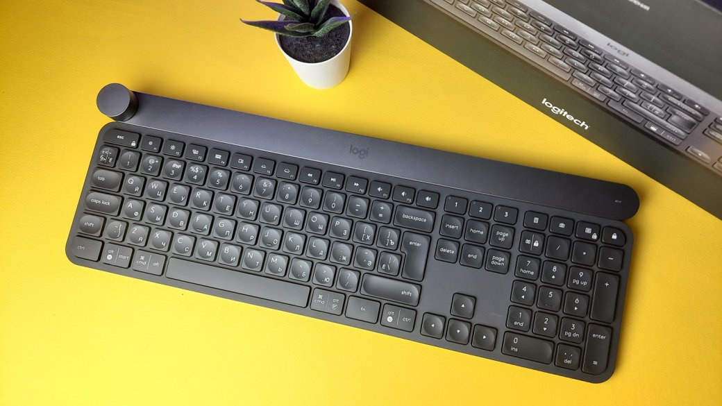 Обзор Logitech Craft: классика в стиле MX Keys для игр и работы — фото 8