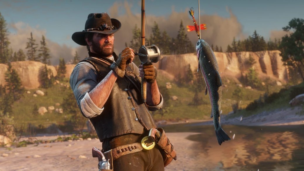 Гифка дня: не совсем подводный мир Red Dead Redemption 2 — фото 1
