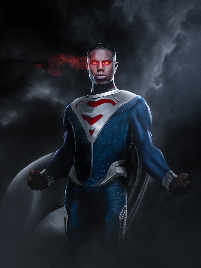 Галерея Как Майкл Б. Джордан выглядел бы в образе Супермена? Отвечает любопытный арт от BossLogic - 1 фото
