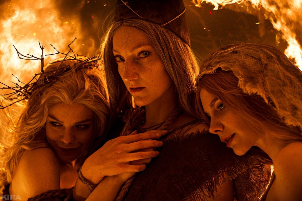 Галерея Российские модели представили косплей на трёх ведьм с Кривоуховых болот из «Ведьмака» - 10 фото