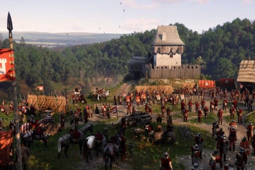 В сети появилось сравнение локаций в игре Kingdom Come: Deliverance 2 с реальными местами