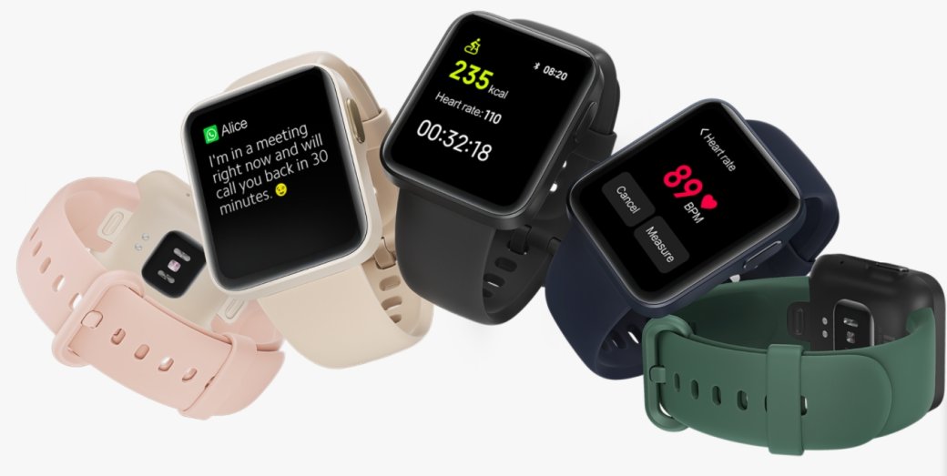 Xiaomi представила смарт-часы Mi Watch Lite — фото 2