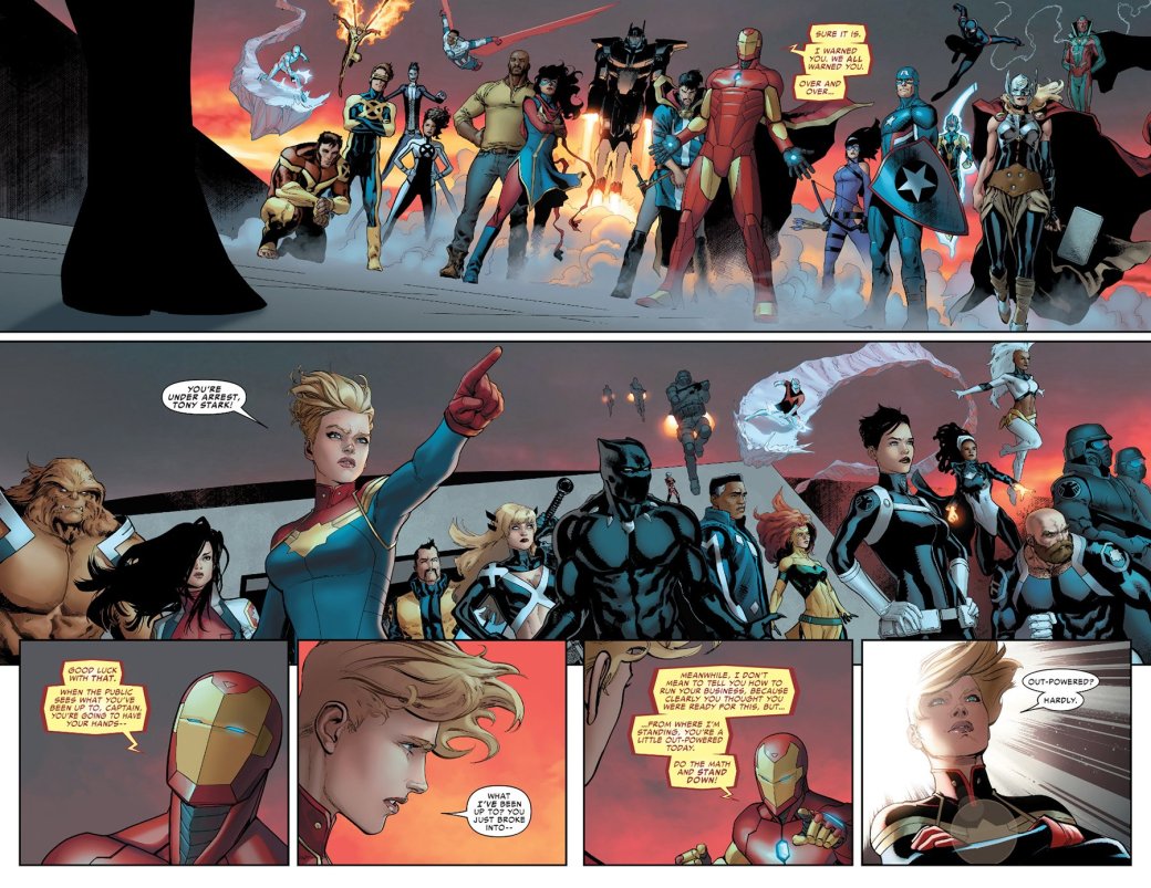 Галерея Черный Человек-Паук убьет Капитана Америка во второй «Гражданке»? - 1 фото