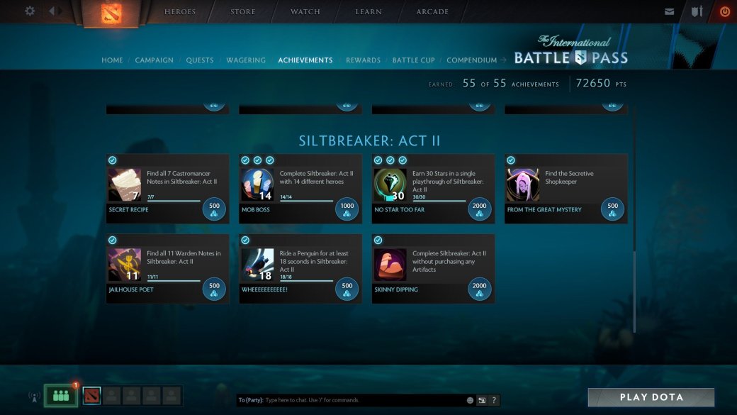 Cтример сумел выполнить ВСЕ задания компендиума в Dota 2 — изображение 4