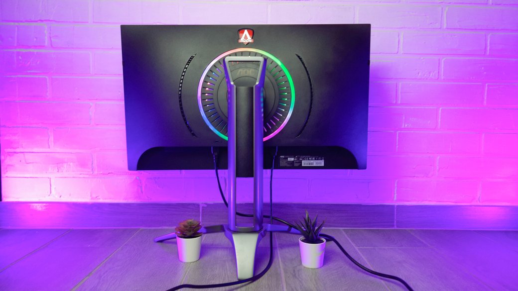 Обзор AOC AGON AG273QX: 27-дюймовый игровой монитор с экраном 165 Гц и RGB-подсветкой — фото 10
