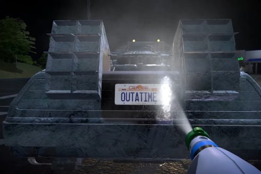 PowerWash Simulator получит DLC с DeLorean из «Назад в будущее»