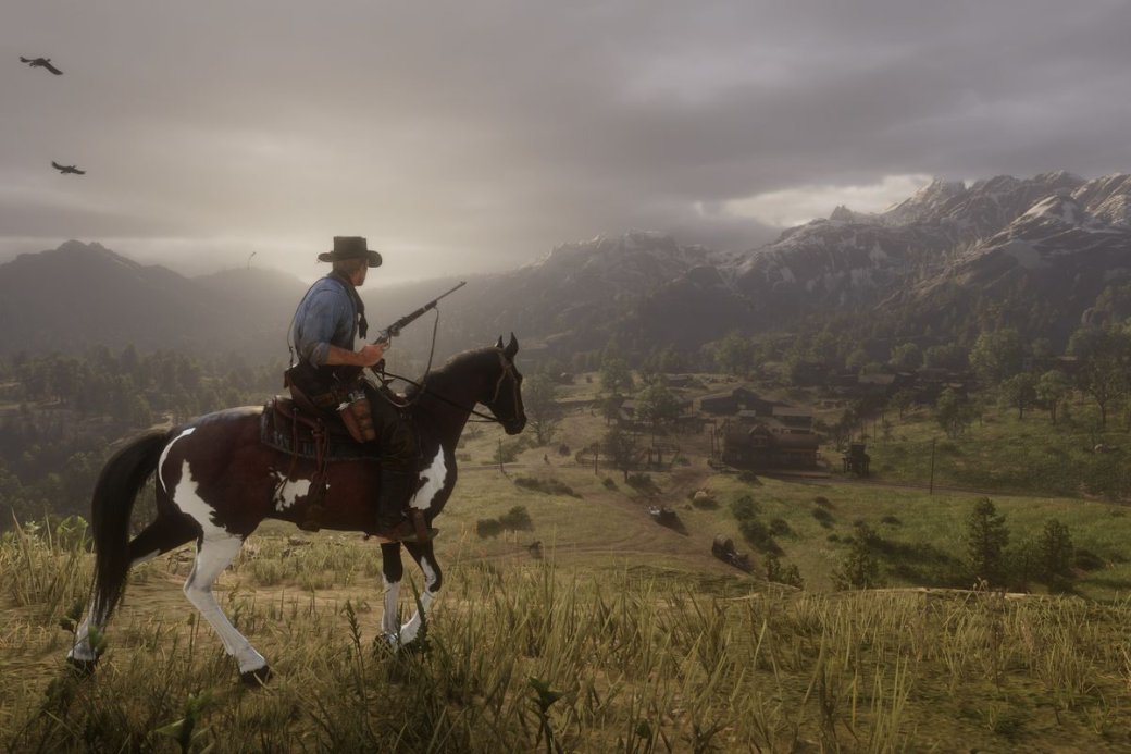 Гифка дня: проблемы путешествий группой в Red Dead Redemption 2 — фото 1