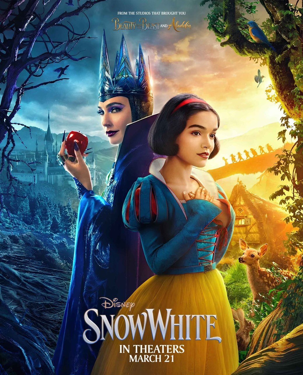 Disney показала новый тизер «Белоснежки» с Галь Гадот — фото 1