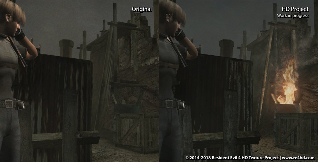 Галерея Фанатский HD-ремастер Resident Evil 4 уже доступен для скачивания. Разница налицо! - 5 фото