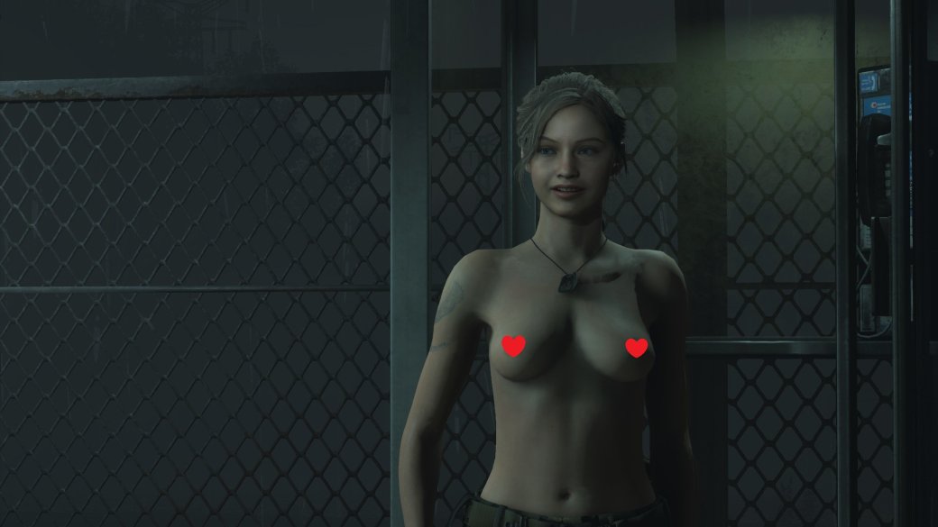 Галерея Энтузиаст выпустил модификацию для ремейка Resident Evil 2, полностью раздевающую Клэр - 3 фото