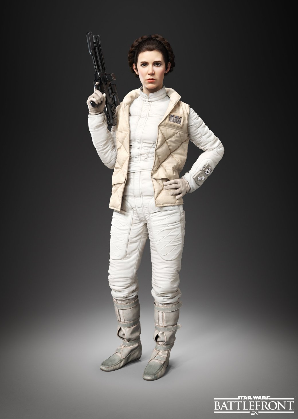 Галерея Star Wars Battlefront: DICE представила Лею, Хана Соло и Палпатина - 3 фото