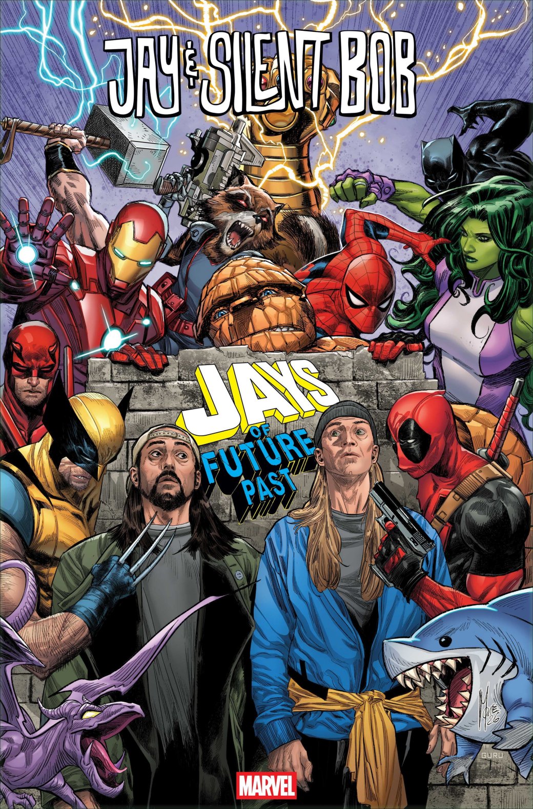 Грядёт кроссовер года: Джей и Молчаливый Боб отправятся во вселенную Marvel — фото 1
