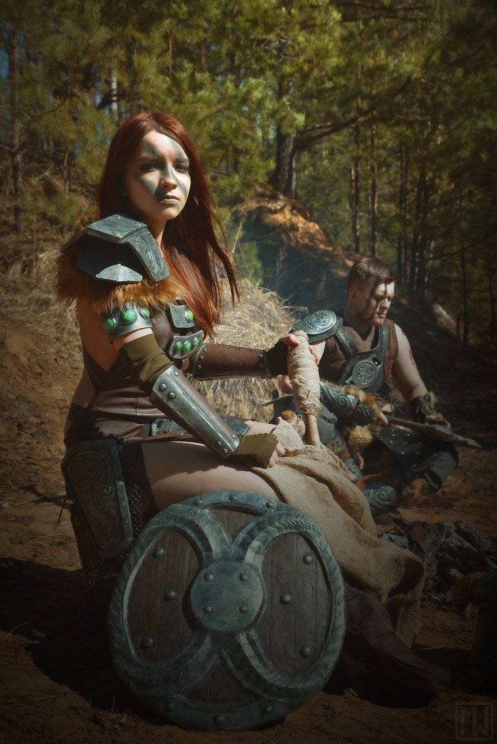 Косплей дня: Довакин и Эйла Охотница из The Elder Scrolls V: Skyrim — фото 7