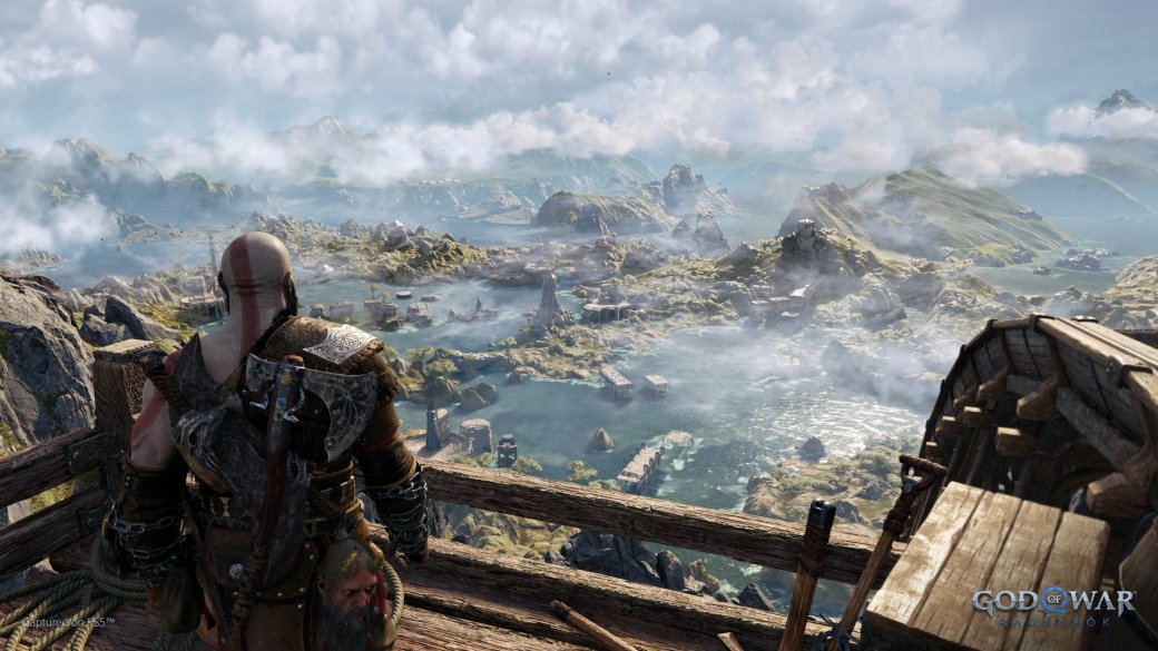 Авторы God of War Ragnarok показали скриншоты с Фреей и взрослым Атреем — изображение 6