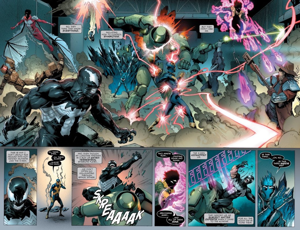 Галерея Poison X: Marvel исправляет ошибки Venomverse и отправляет Венома в космос на помощь Людям Икс - 3 фото
