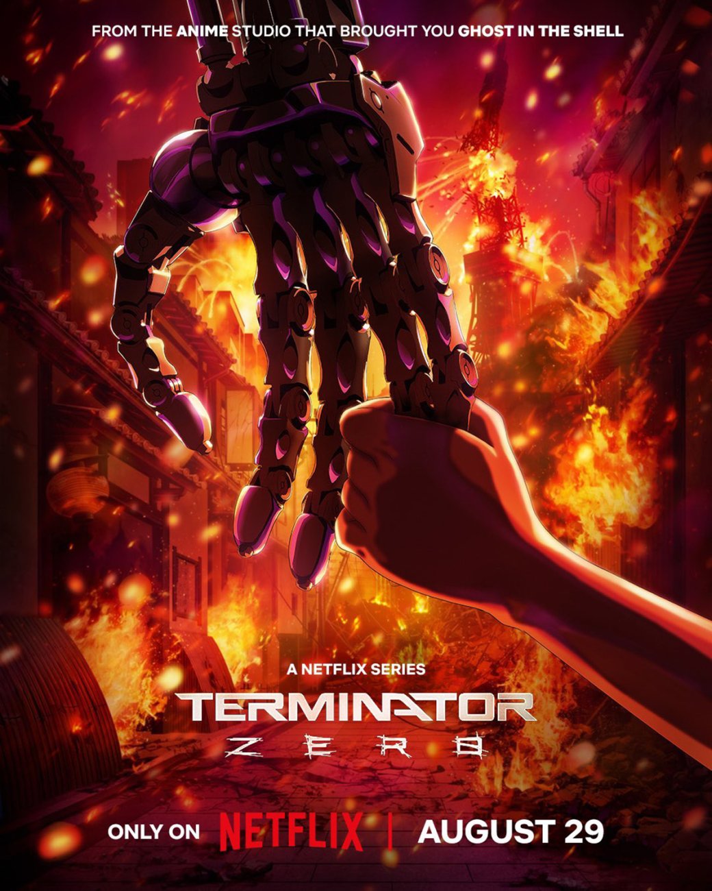 Авторы Terminator Zero опубликовали постер аниме-сериала — фото 1