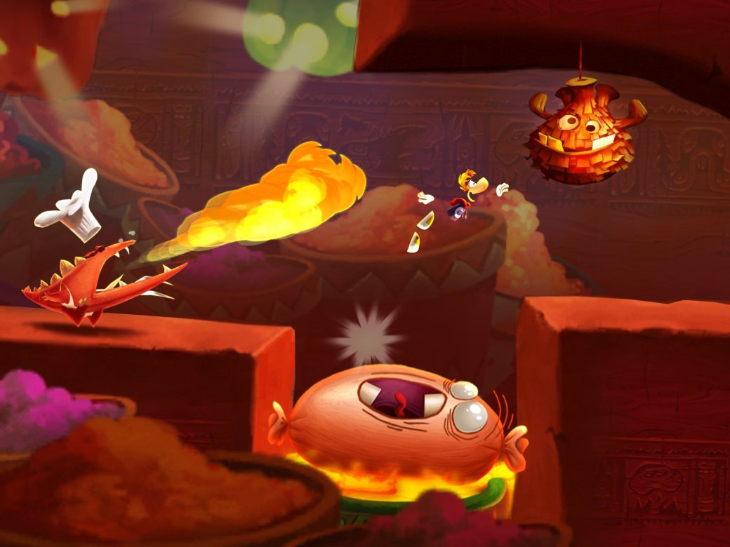 Rayman Fiesta Run ворвалась в российские чарты App Store — фото 1
