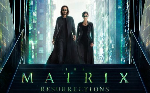 Блокбастер «Матрица: Воскрешение» получил новый стильный постер с Нео и Тринити