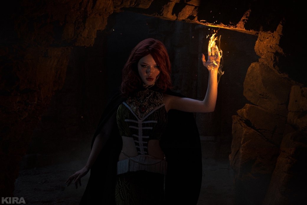 Галерея Россиянка показала огненный косплей на Трисс Меригольд из первого «Ведьмака» - 7 фото
