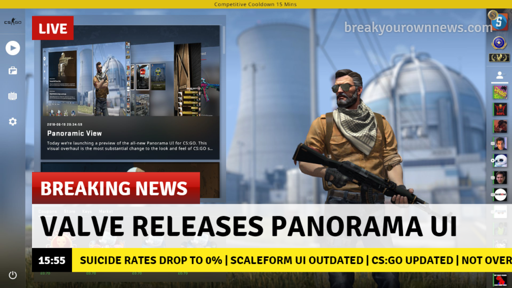 Вы только посмотрите на анимацию персонажей! Как игроки отреагировали на Panorama UI в CS:GO — фото 1