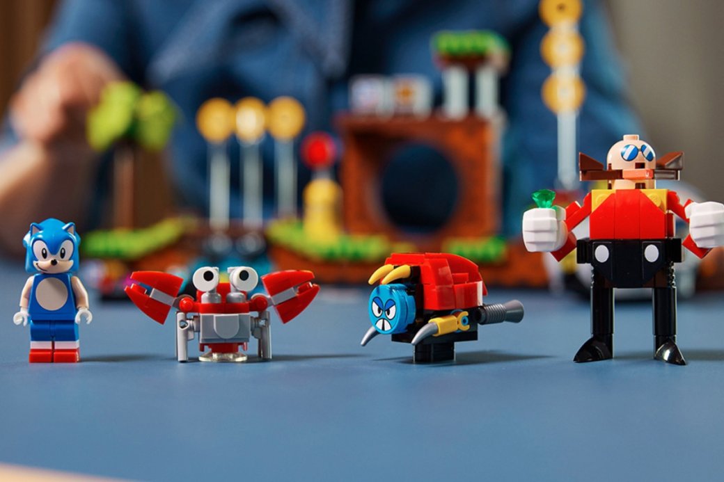 Галерея Lego анонсировала коллекционный набор про Соника - 3 фото