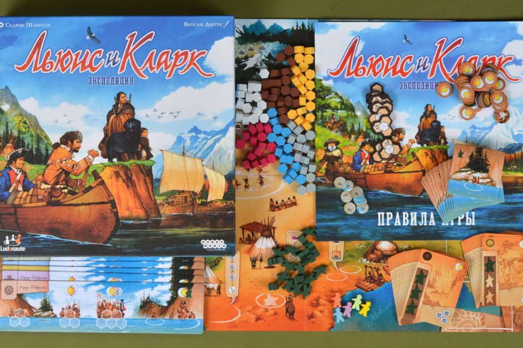 Через тернии к форту Клатсоп: обзор настольной игры «Льюис и Кларк: Экспедиция» — фото 1