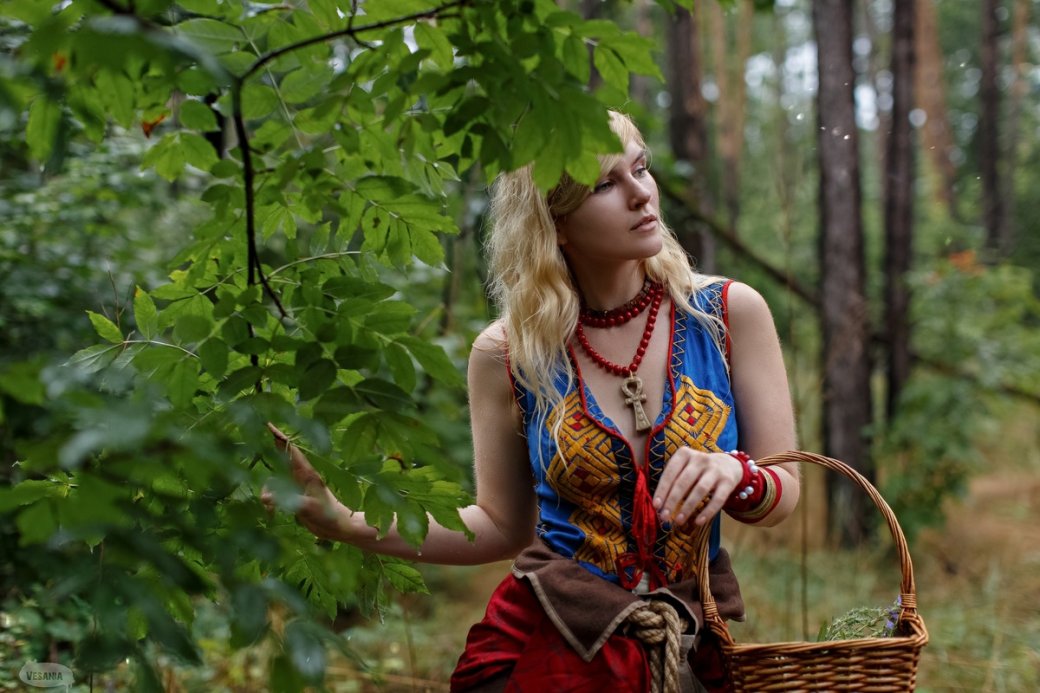 Модель Ophelia предстала в образе нежной Кейры Мец из The Witcher 3 Wild Hunt — изображение 2