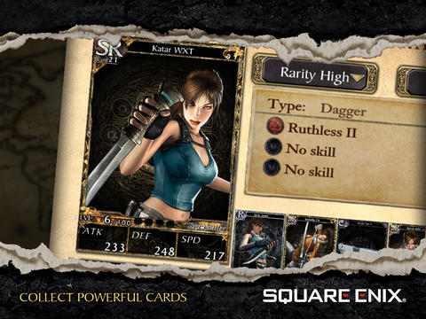 Галерея Lara Croft: Reflections оказалась карточной игрой для iOS - 5 фото