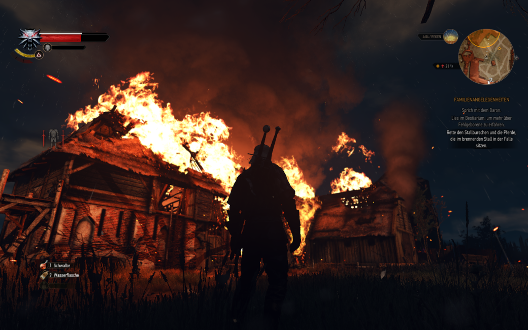 Вышла новая версия мода для The Witcher 3, значительно улучшающего эффекты дождя, огня и тумана — изображение 2
