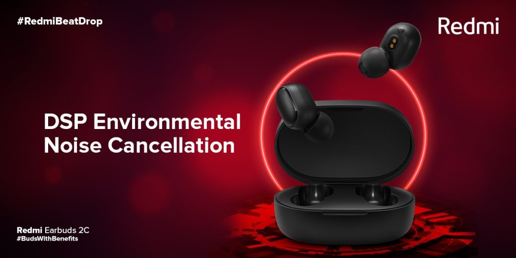 Redmi представила ультрабюджетные беспроводные наушники SonicBass и Earbuds 2C — фото 2
