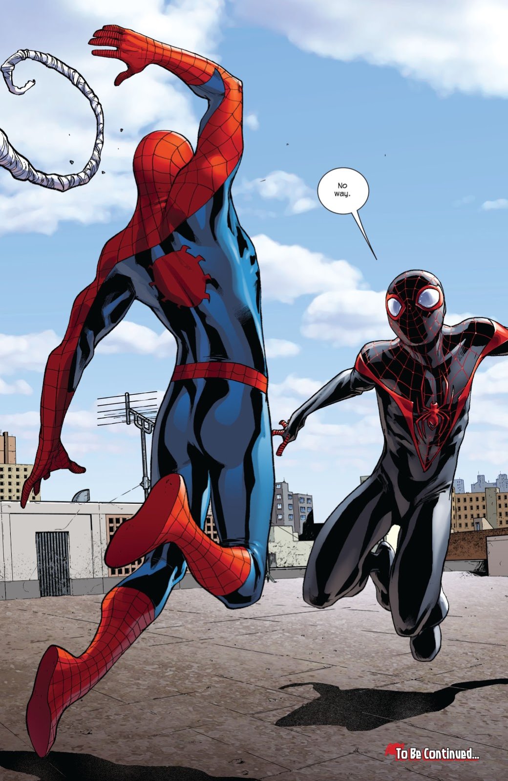 Галерея Spider-Men II доказывает, что сюжет «два Человека-Паука против общей угрозы» не работает дважды - 1 фото