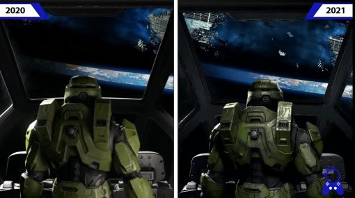 Вышло сравнение графики нового трейлера Halo: Infinite со старым роликом с E3