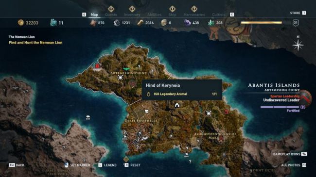 Гайд по Assassinʼs Creed: Odyssey. Где найти и как убить всех легендарных животных — фото 2