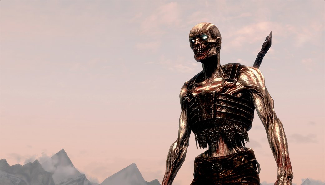 Гифка дня: драугр ушел в отрыв в ​The Elder Scrolls 5: Skyrim — фото 1