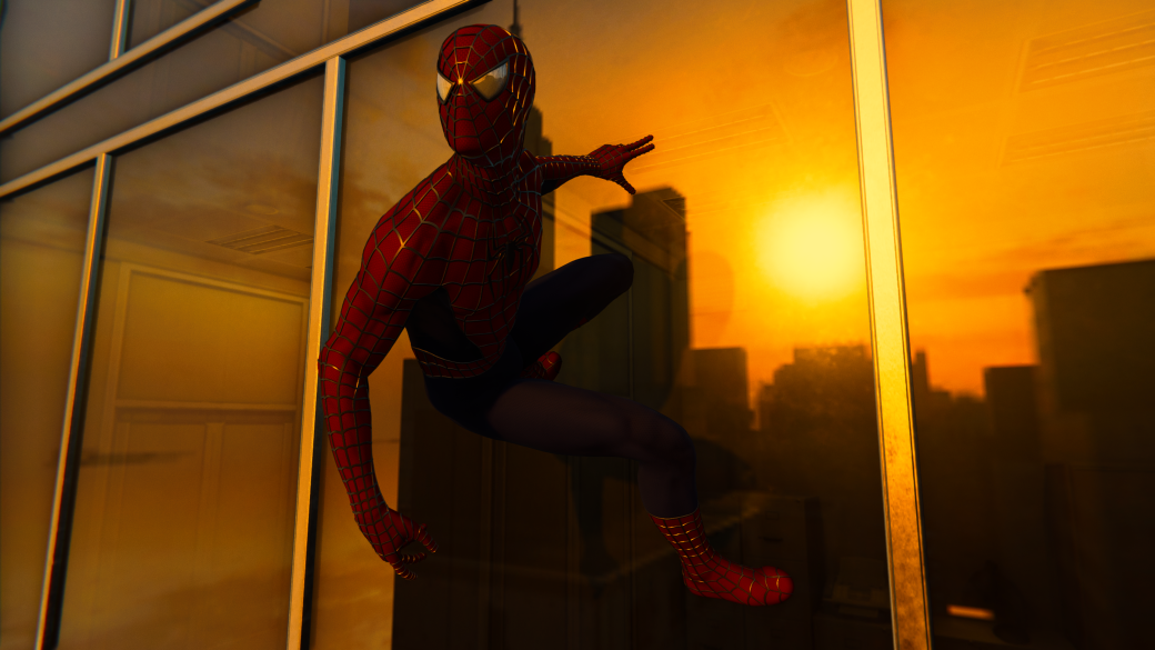 Галерея «Я люблю тебя, костюм Рэйми»: игроки в восторге от нового облика Человека-паука из Spider-Man на PS4 - 8 фото