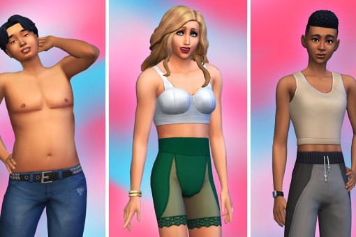 В The Sims 4 добавили новый инклюзивный контент и шрамы на груди после операции