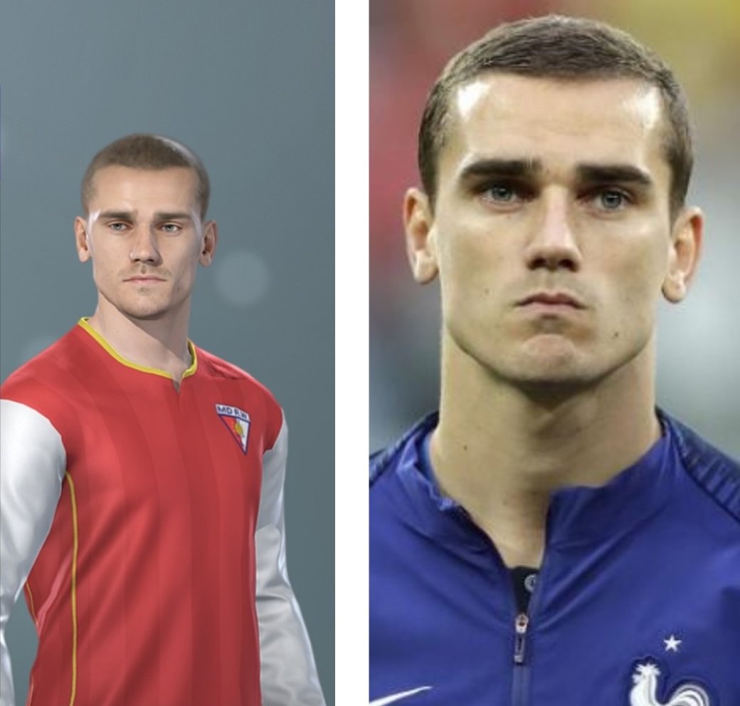 **Антуан Гризманн в PES, конечно же, есть. А вот «Атлетико» представлен в игре, как KB Red White.**