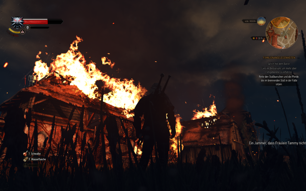 Галерея Вышла новая версия мода для The Witcher 3, значительно улучшающего эффекты дождя, огня и тумана - 2 фото