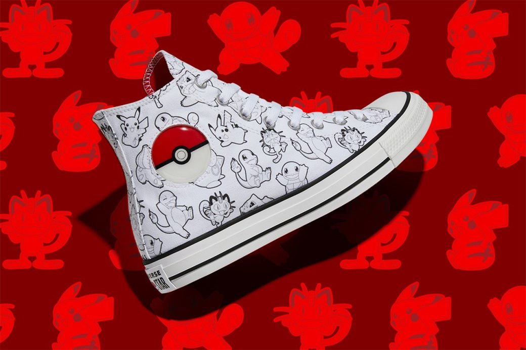 Converse анонсировал коллекцию одежды в коллаборации с Pokemon — изображение 2