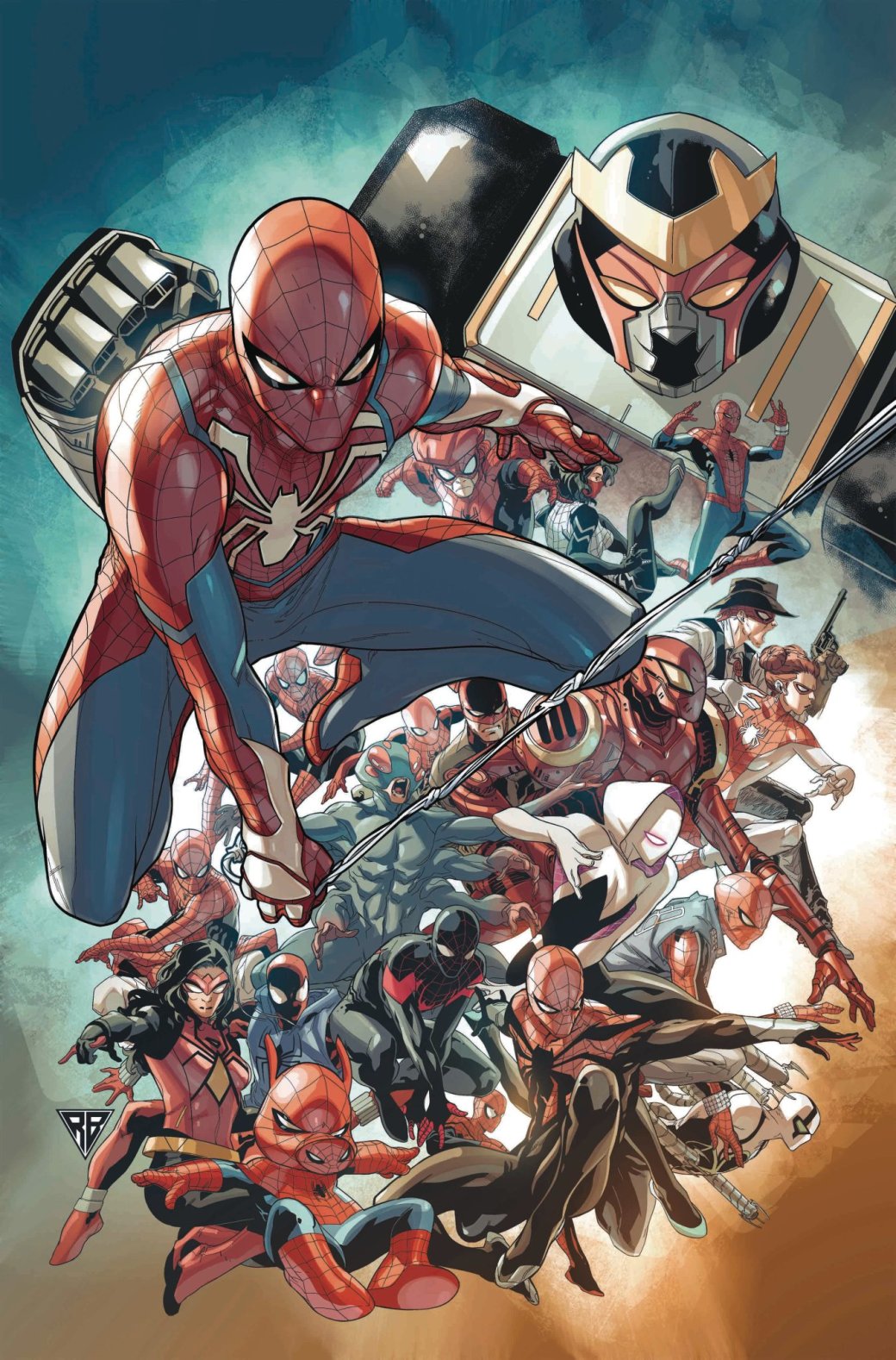 Галерея «Паукогеддон» — как Marvel снова столкнули десятки Людей-пауков из разных вселенных - 1 фото