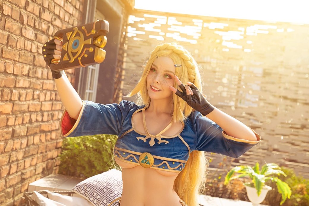 Россиянка показала пикантный косплей на Зельду из The Legend of Zelda — изображение 2