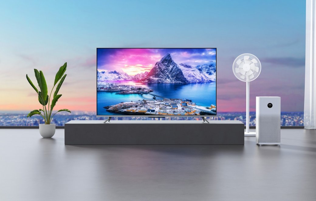 В России представлен 55-дюймовый 4К-телевизор Xiaomi TV Q1E — фото 1