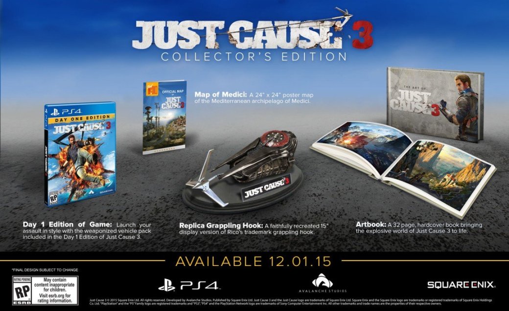 В коллекционное издание Just Cause 3 вошел настоящий крюк — фото 1